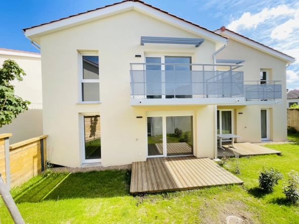 Appartement neuf avec jardin et terrasse à Limoges Ouest - 42 m²