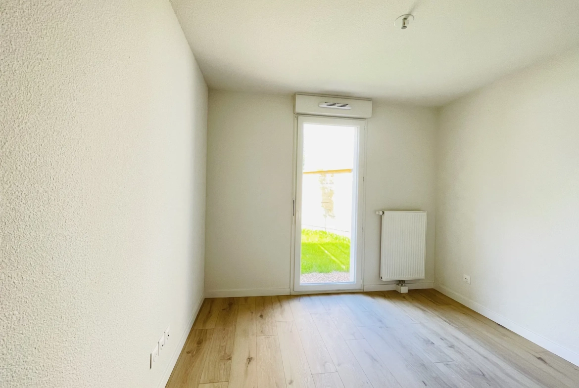Appartement neuf avec jardin et terrasse à Limoges Ouest - 42 m² 