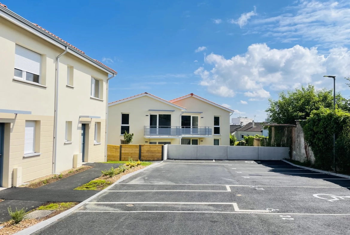 Appartement neuf avec jardin et terrasse à Limoges Ouest - 42 m² 