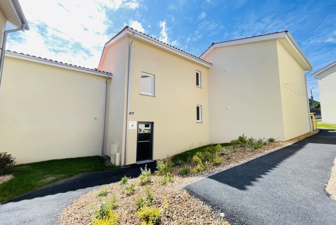 Appartement neuf avec jardin et terrasse à Limoges Ouest - 42 m² 