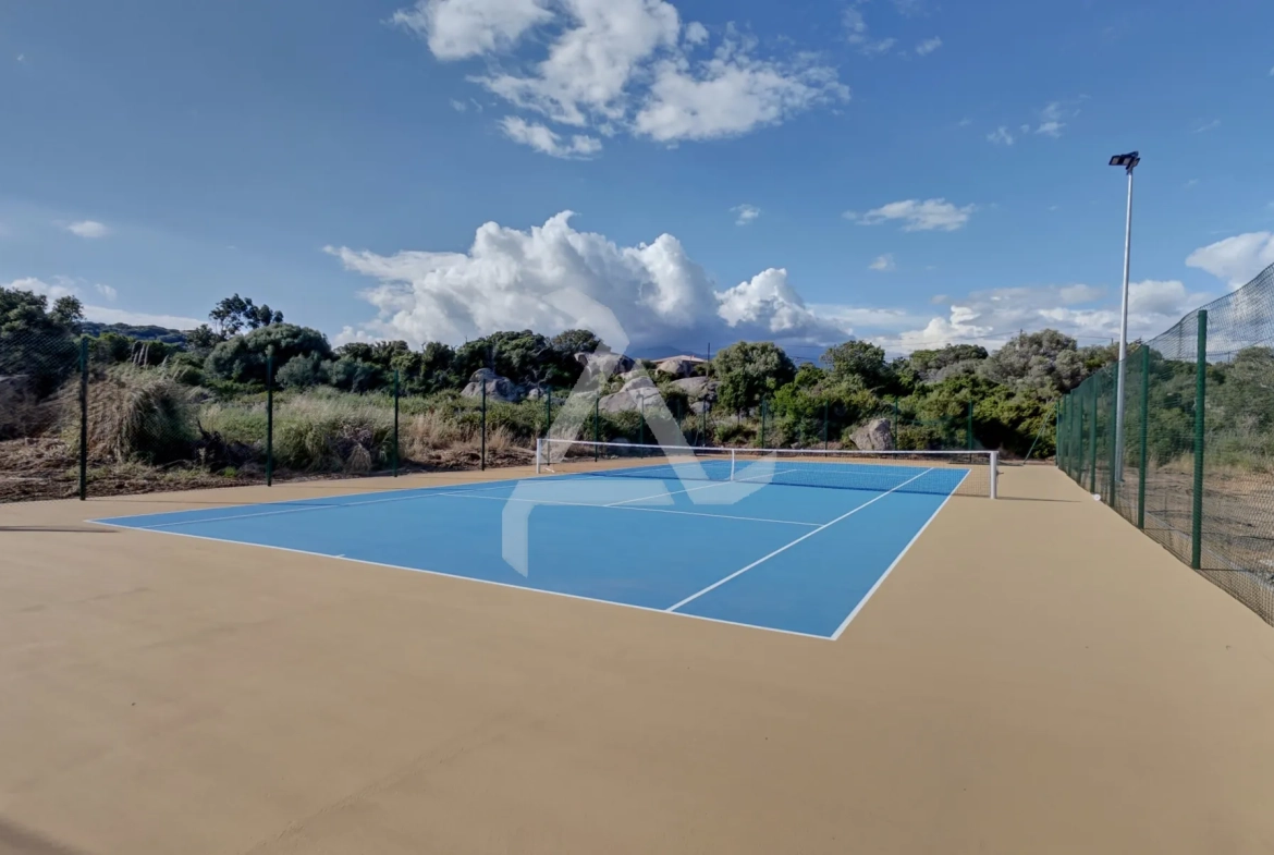 Appartement de luxe avec accès direct à la plage en Corse du Sud 