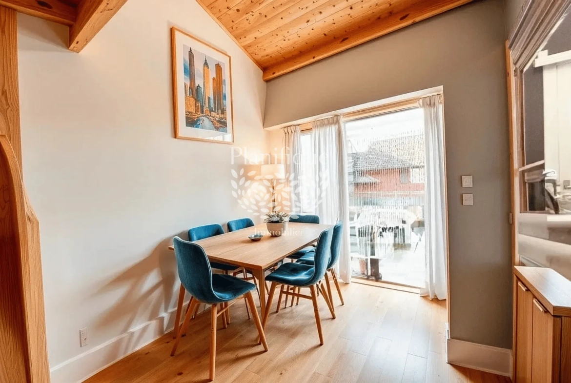 Maison individuelle jumelée à Thonon les Bains près du lac, 80 m², idéal pour famille 