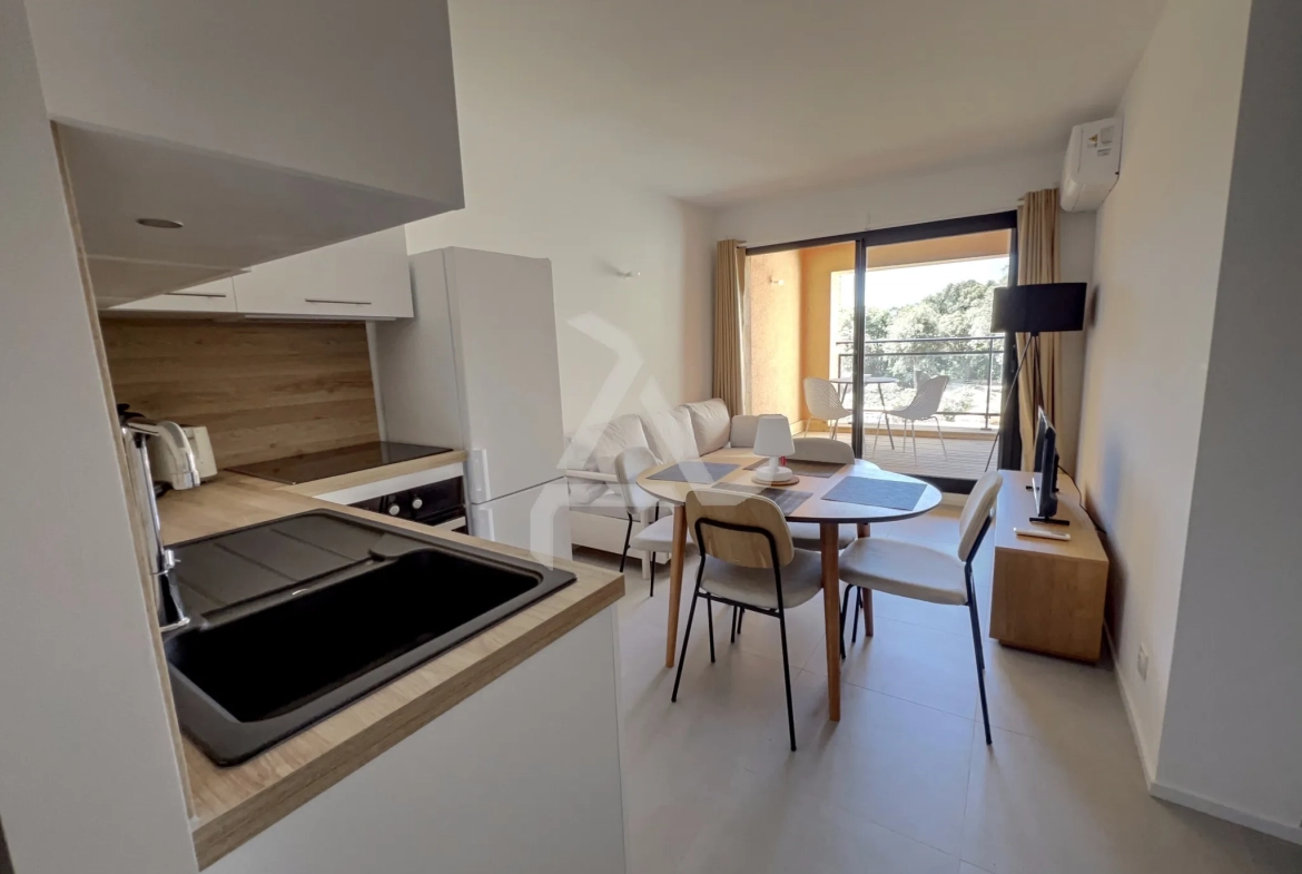 Appartement de luxe avec accès direct à la plage en Corse du Sud 