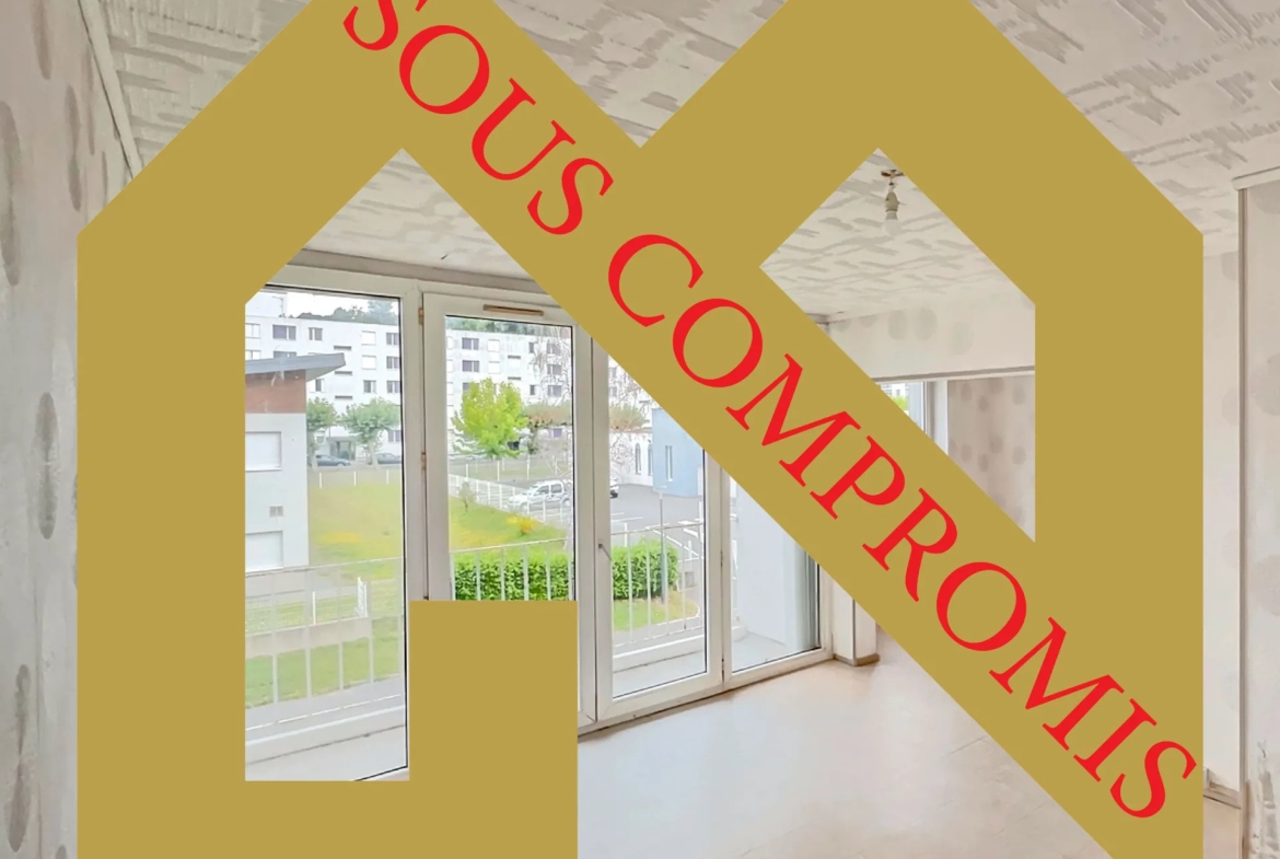 Appartement T3 à Mourenx à vendre, 66 m² avec balcon et cave 