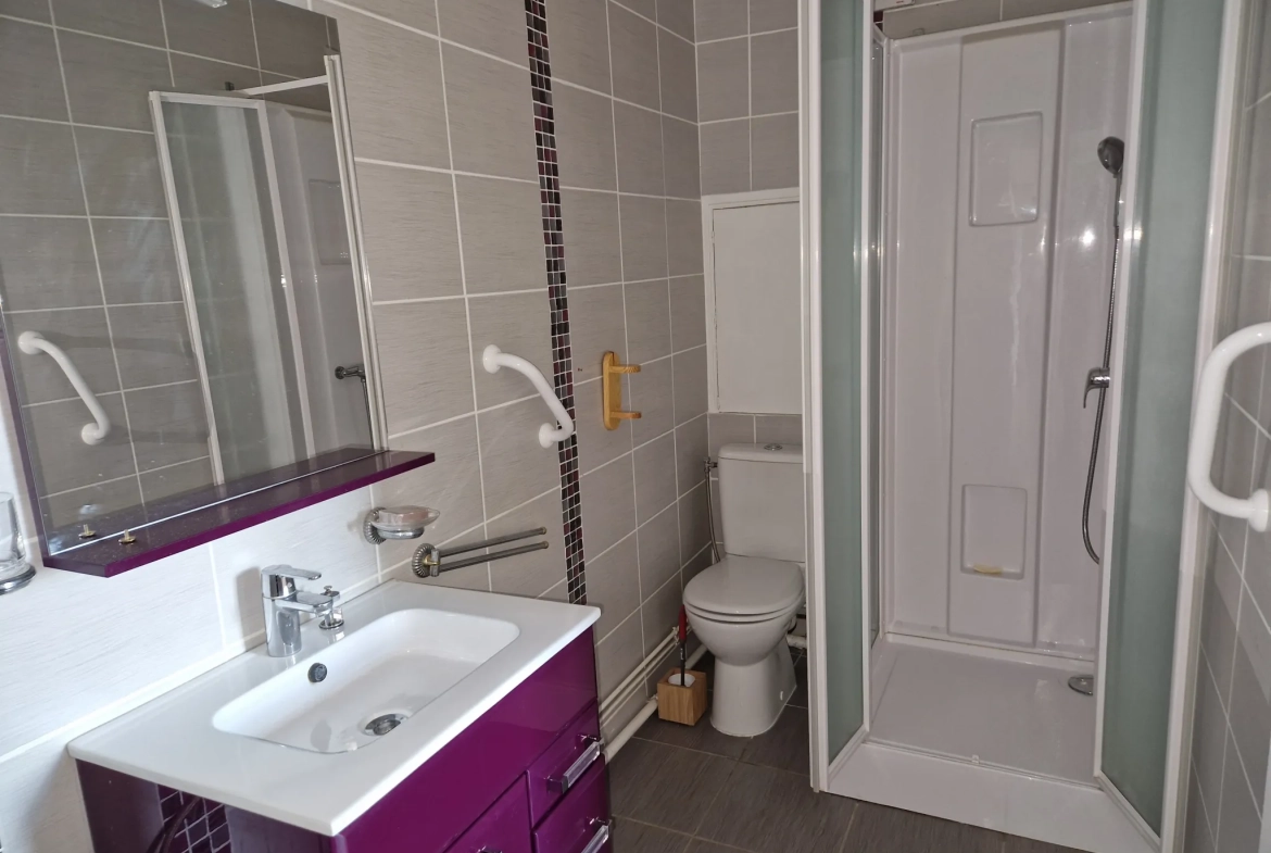 Appartement T2 avec garage au centre-ville d'Autun - 43,5 m² 