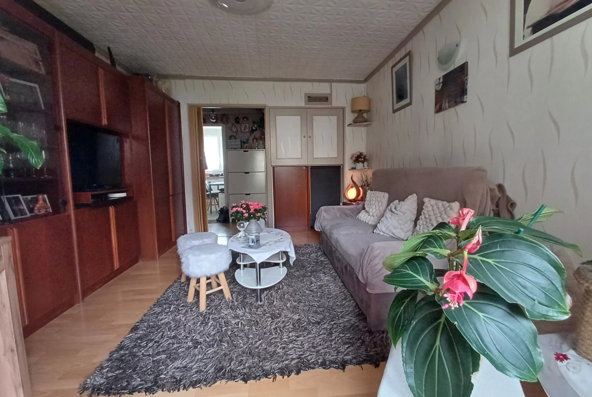 Appartement 4 pièces à vendre à Choisy-le-Roi dans résidence sécurisée avec balcon 
