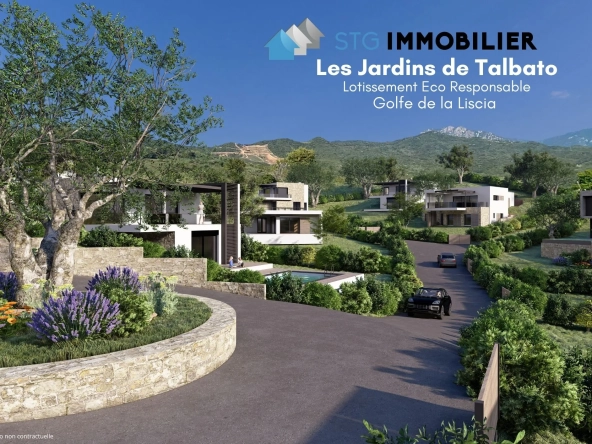 Terrain constructible de 981 m² à Casaglione, proche plage, viabilisé et avec vue dégagée
