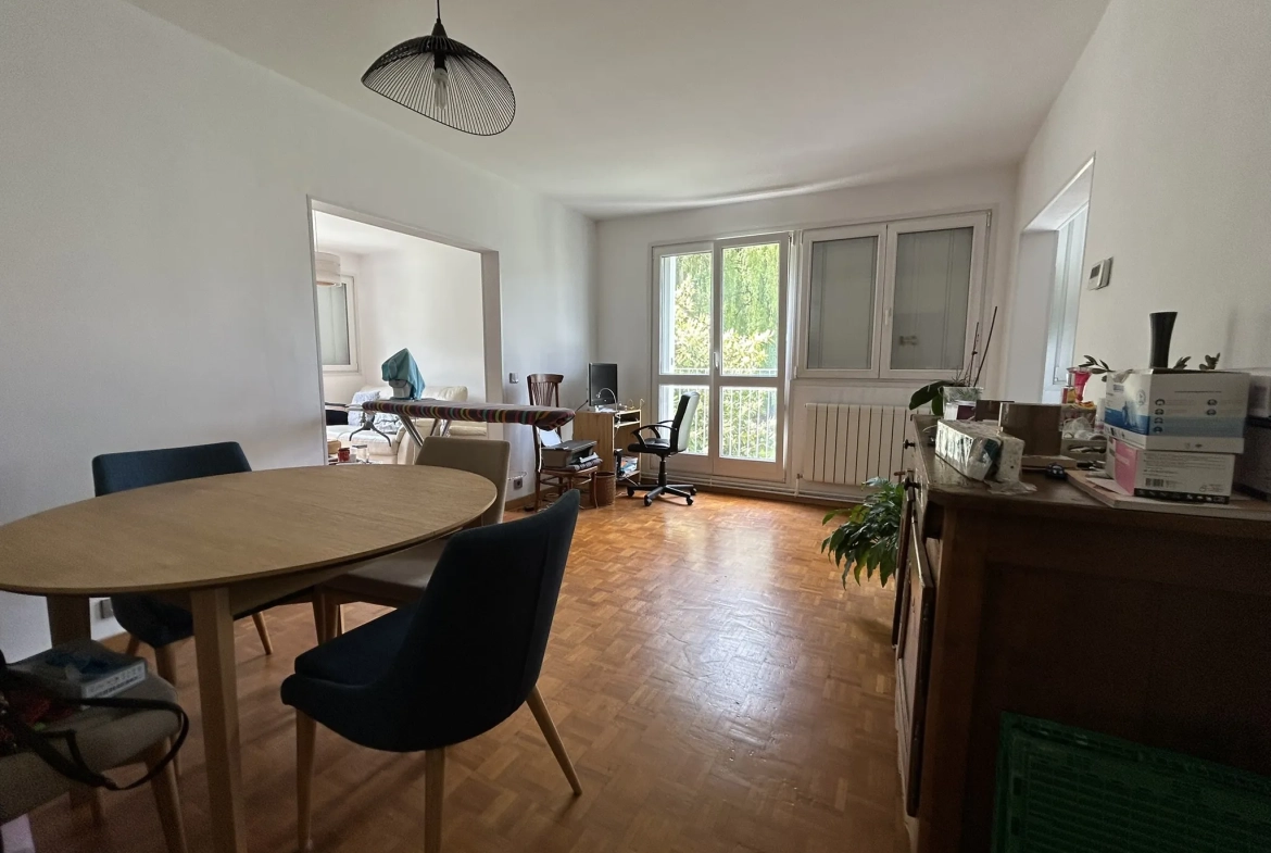 Appartement F4 à Metz Vallières avec garage et cave - 74m² 