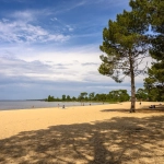 Terrain constructible de 540 m² avec permis à Lac Sanguinet
