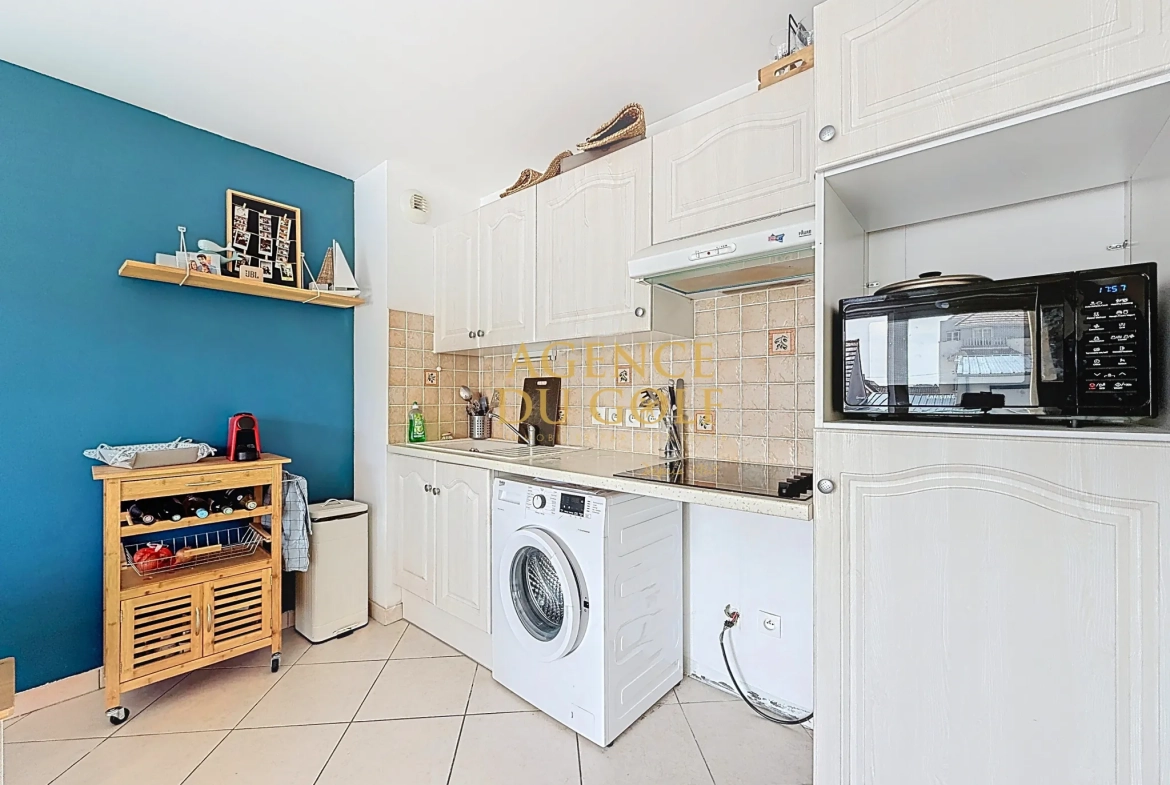 Appartement lumineux à 50 m de la plage à Merlimont avec balcon plein sud et parking privé 