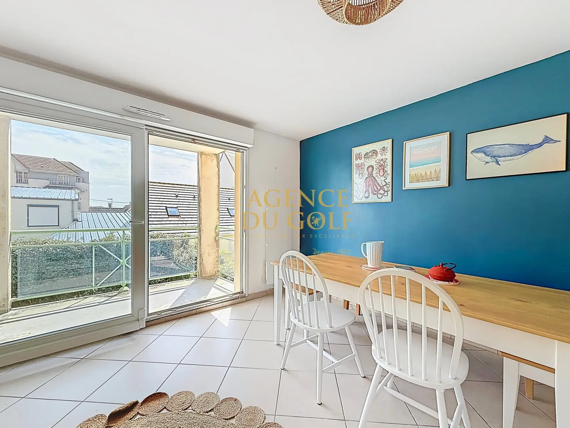 Appartement lumineux à 50 m de la plage à Merlimont avec balcon plein sud et parking privé 