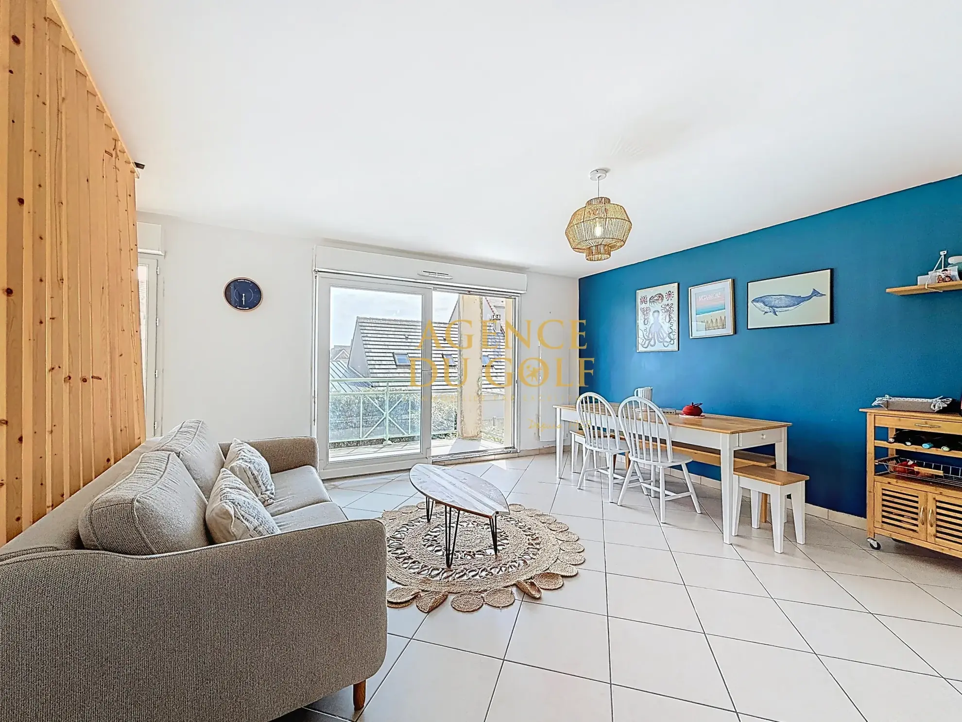 Appartement lumineux à 50 m de la plage à Merlimont avec balcon plein sud et parking privé 