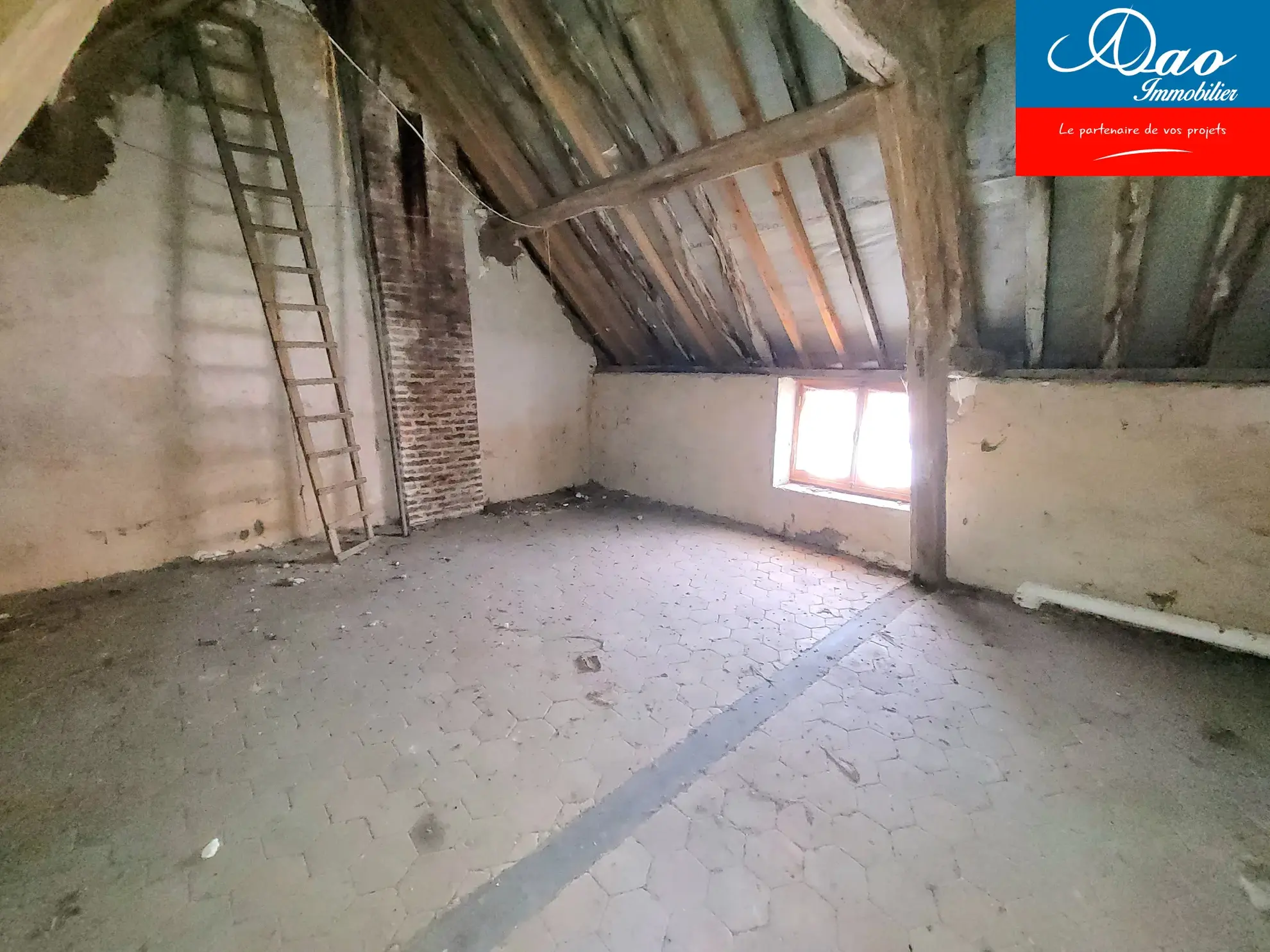 Maison à rénover de 92 m² avec terrain, située dans le Pays d'Othe à Flacy 