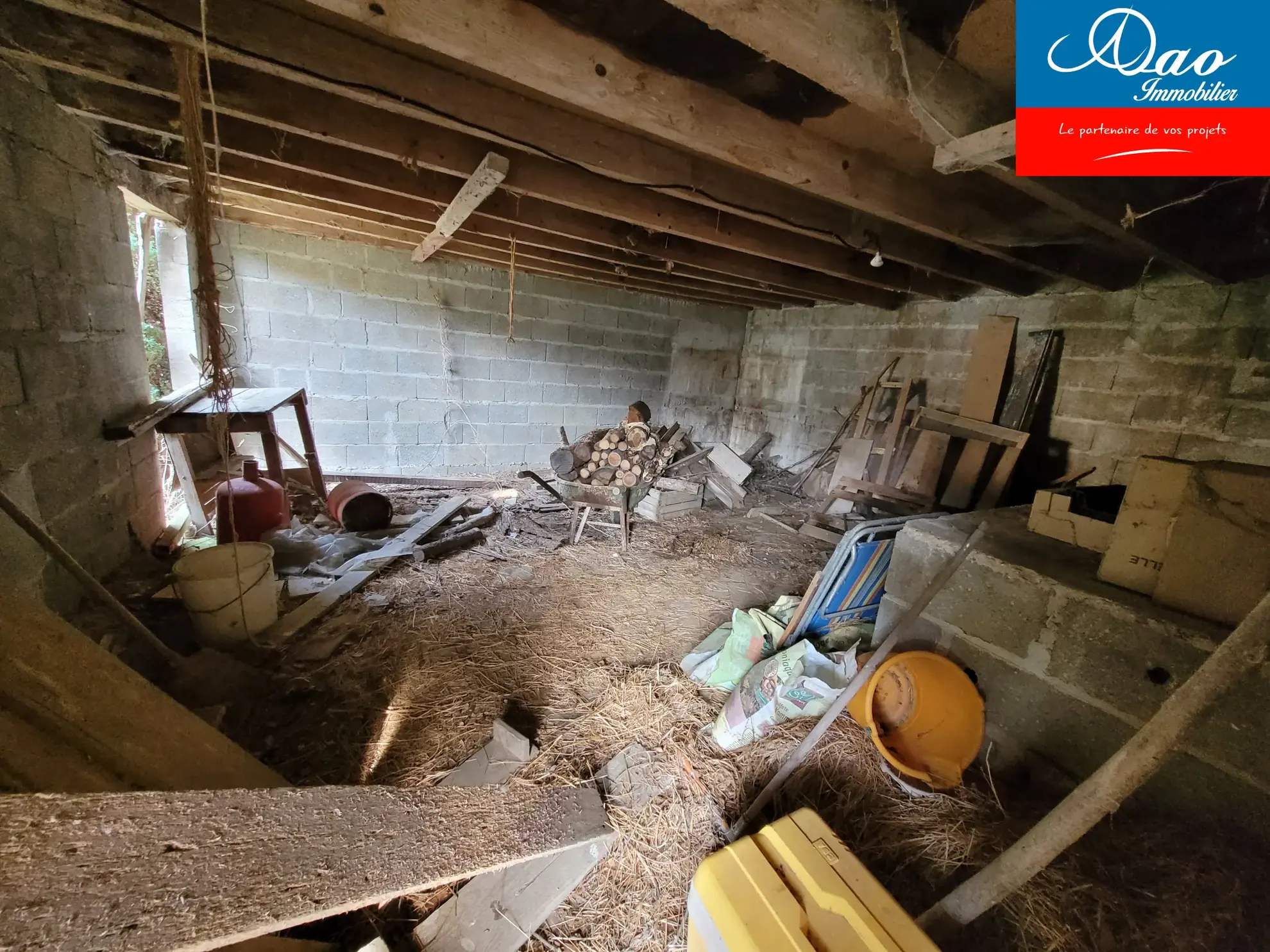 Maison à rénover de 92 m² avec terrain, située dans le Pays d'Othe à Flacy 