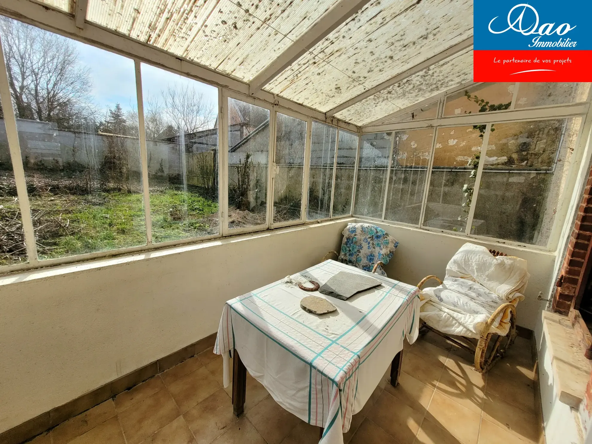 Maison à rénover de 92 m² avec terrain, située dans le Pays d'Othe à Flacy 