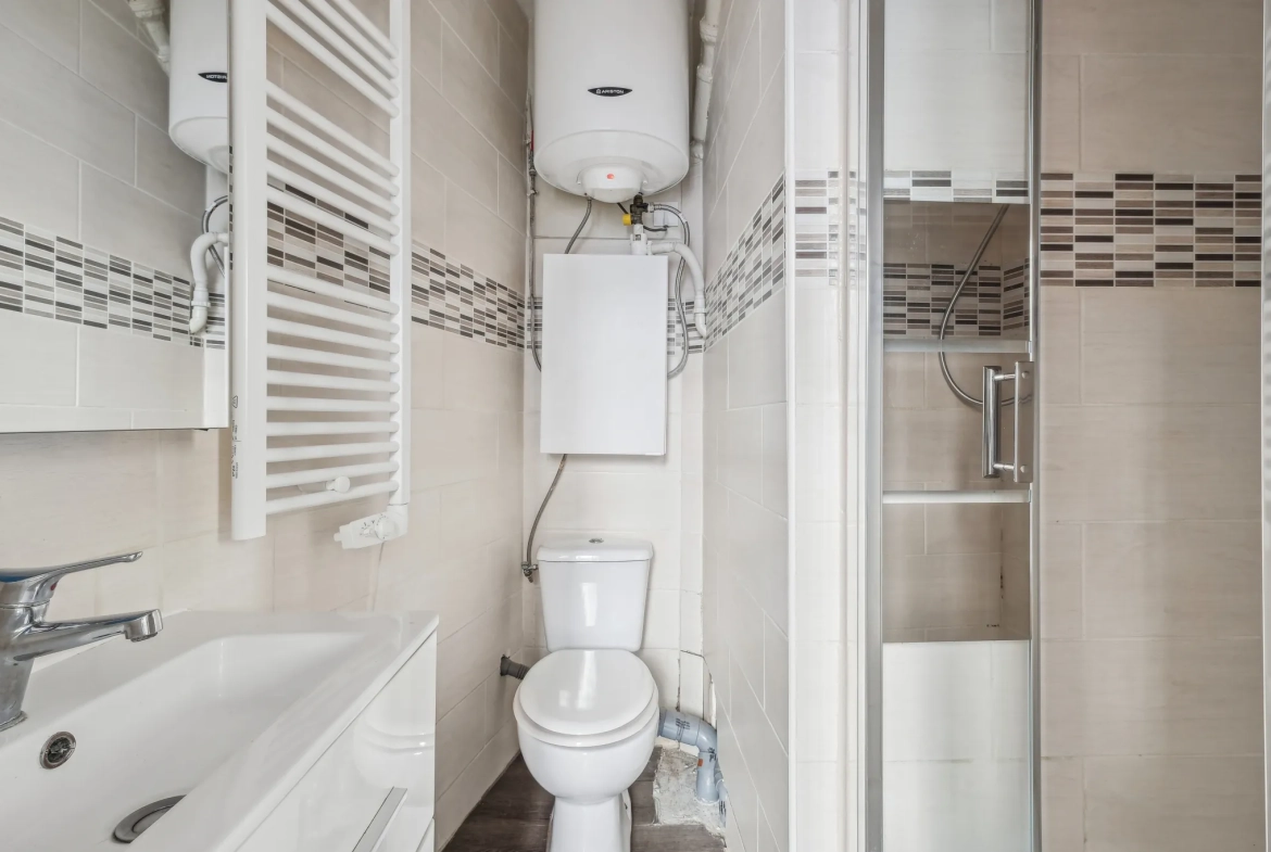 Studio de 14,17 m² à Paris 12, proche Gare de Lyon, avec prestations de qualité 