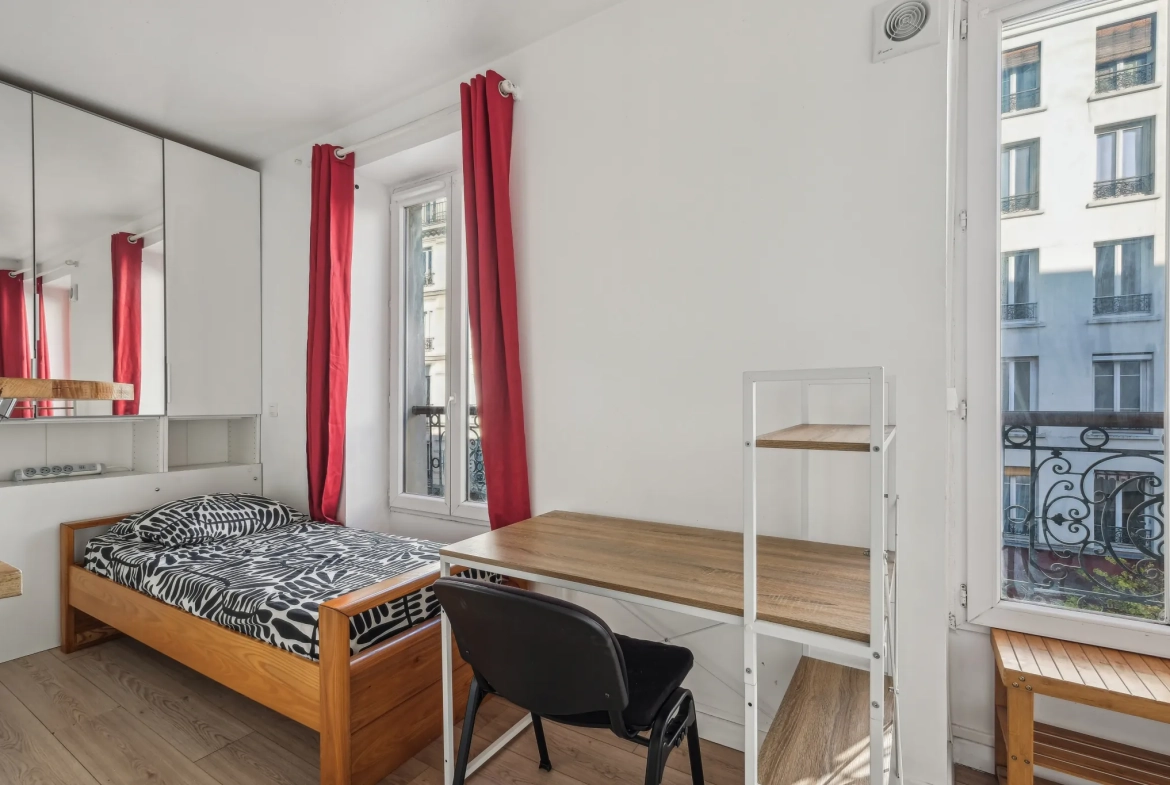 Studio de 14,17 m² à Paris 12, proche Gare de Lyon, avec prestations de qualité 