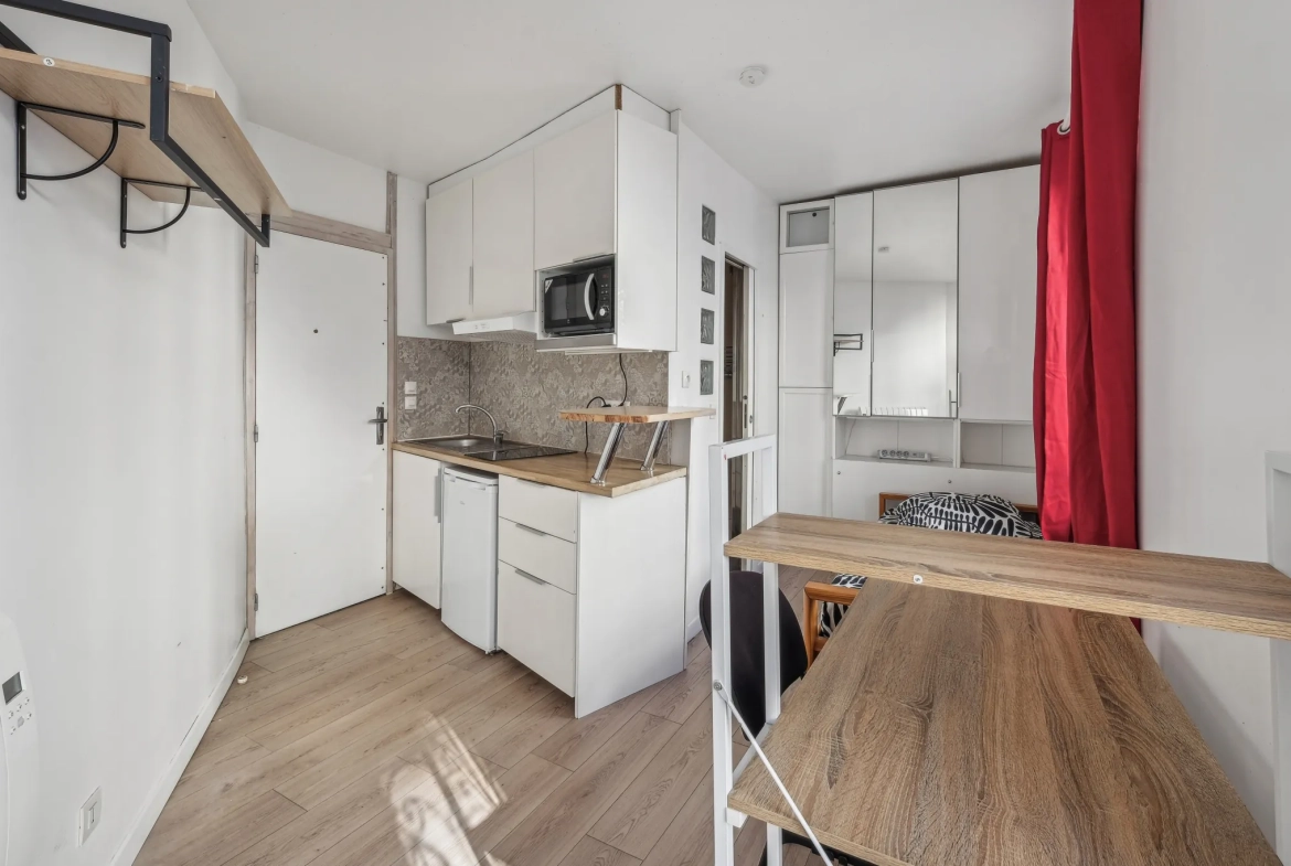 Studio de 14,17 m² à Paris 12, proche Gare de Lyon, avec prestations de qualité 