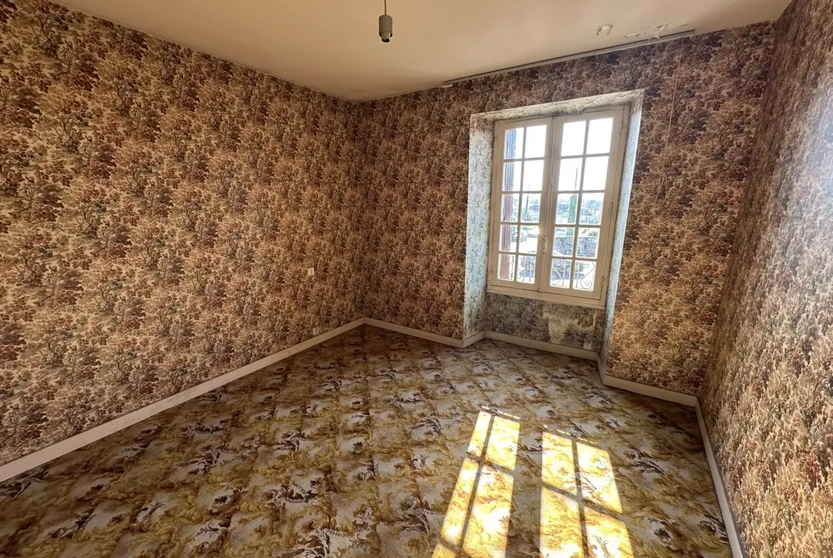 Immeuble à Baud avec grand potentiel d'aménagement et terrain de 558m² 