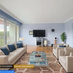 Appartement T4 de 90m² à Oullins avec balcon et parking, secteur calme