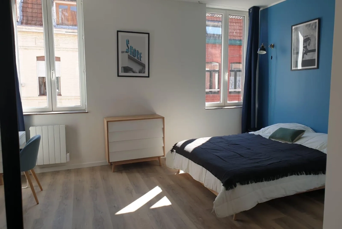 Investissement immobilier à Roubaix : colocation 4 chambres rénovée avec 10% de rentabilité brute 