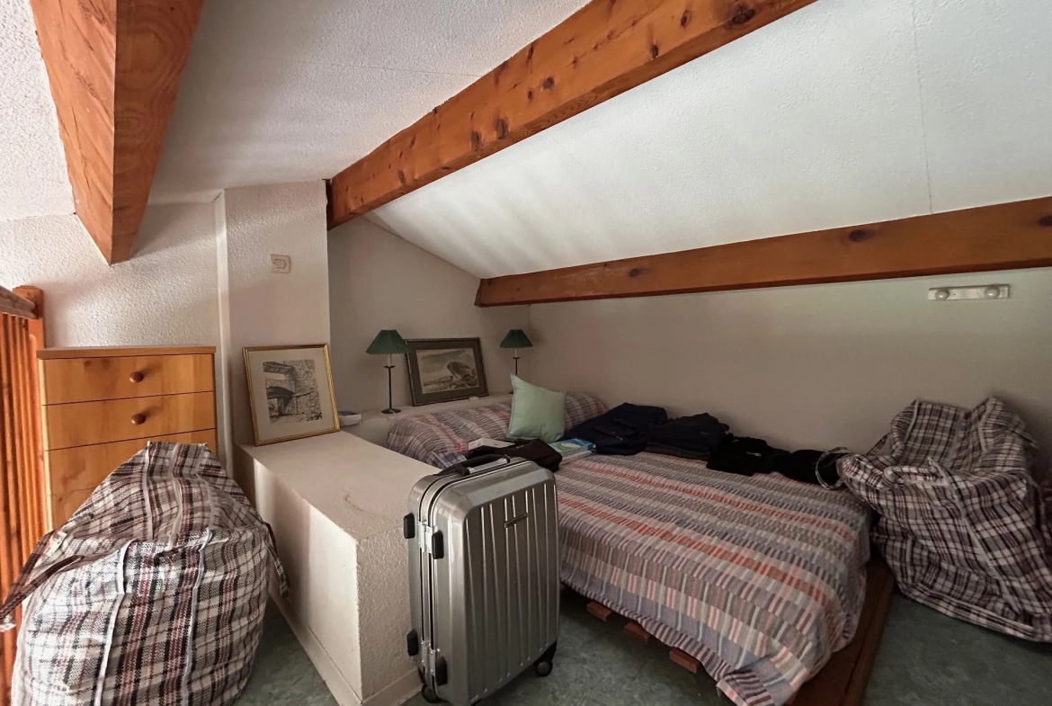 Appartement T2 bis avec terrasse et garage à Frontignan plage, vue mer 