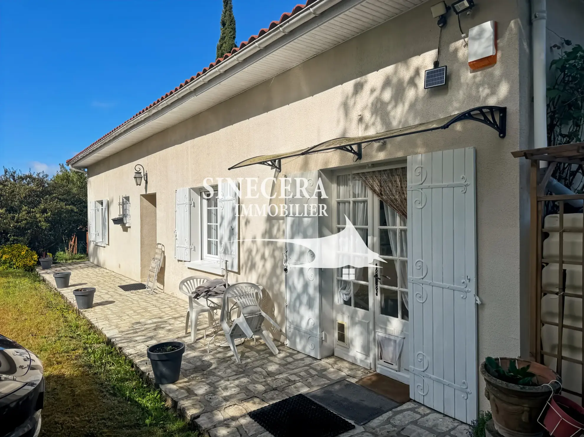 Maison 3 chambres avec piscine à Ribérac près du centre-ville 