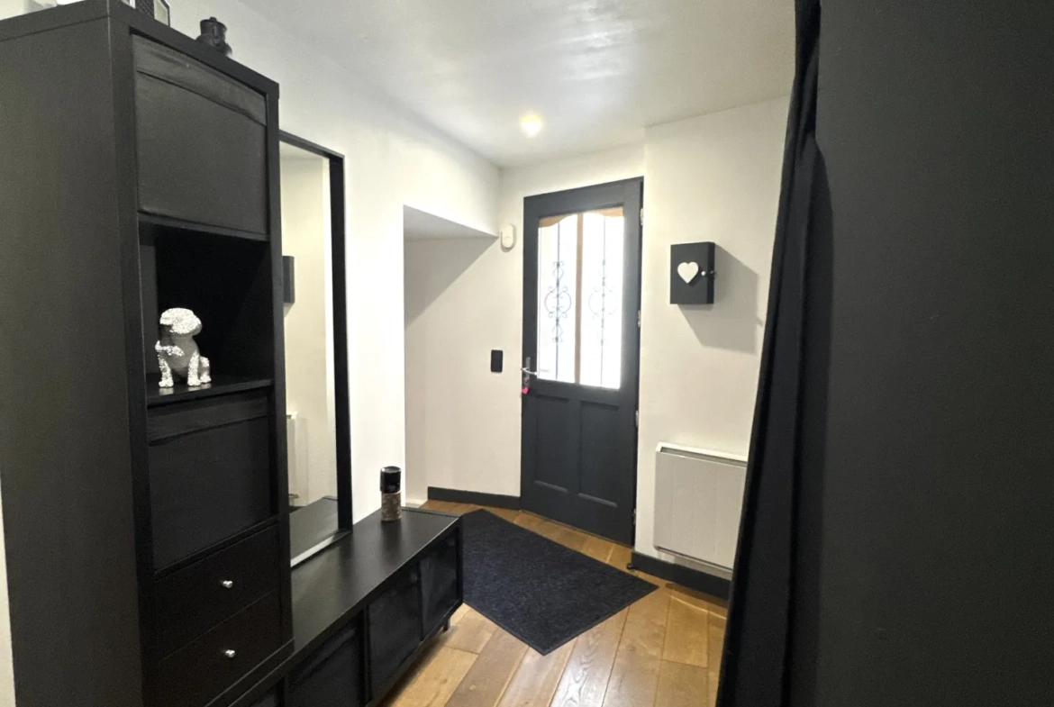 Maison de ville F5 avec terrasse et garage à Valfleury, proche Saint-Étienne 