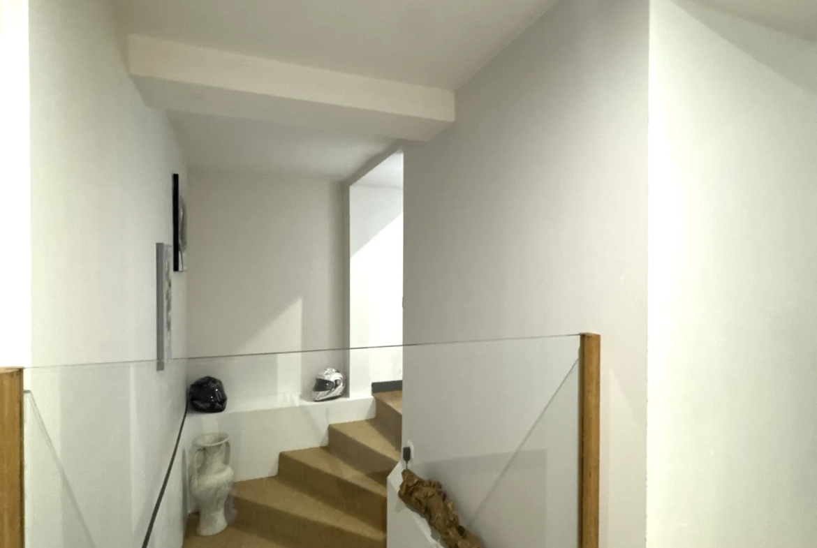 Maison de ville F5 avec terrasse et garage à Valfleury, proche Saint-Étienne 