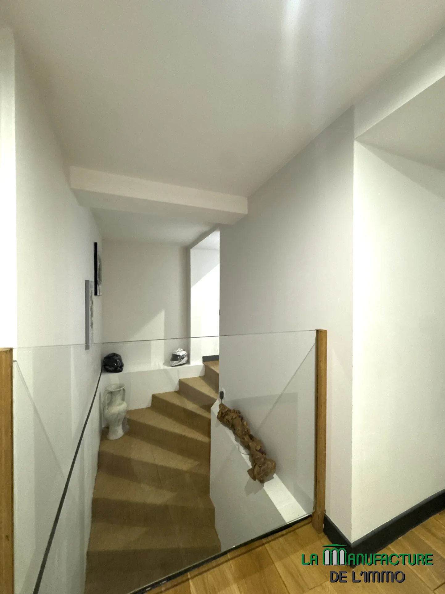 Maison de ville F5 avec terrasse et garage à Valfleury, proche Saint-Étienne 