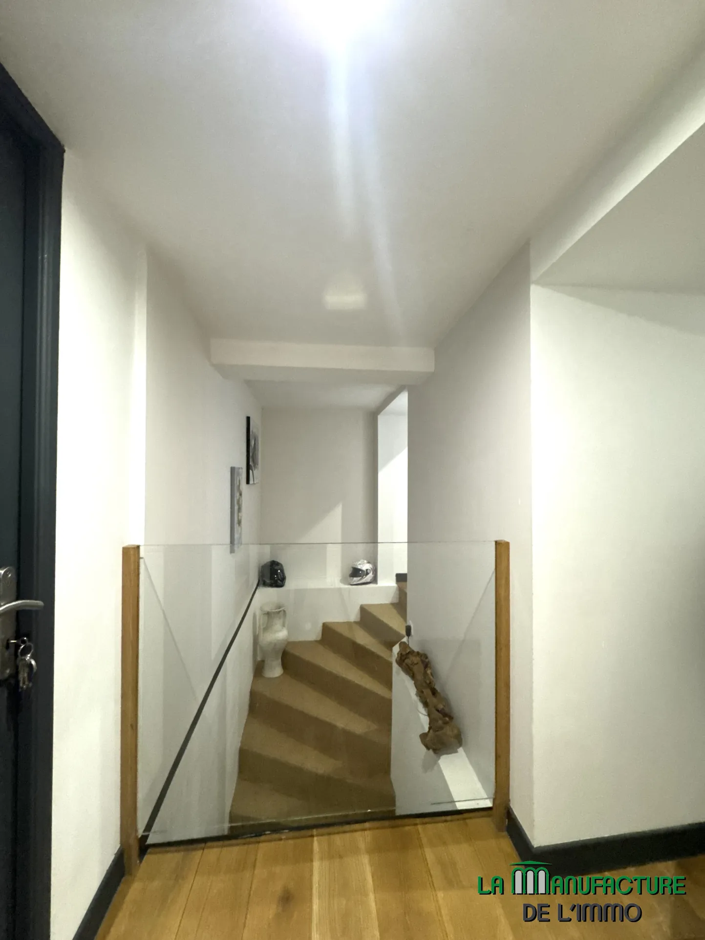 Maison de ville F5 avec terrasse et garage à Valfleury, proche Saint-Étienne 