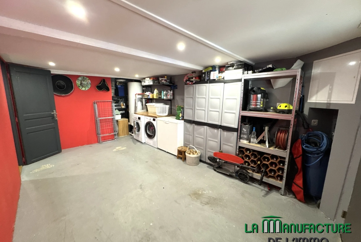 Maison de ville F5 avec terrasse et garage à Valfleury, proche Saint-Étienne 