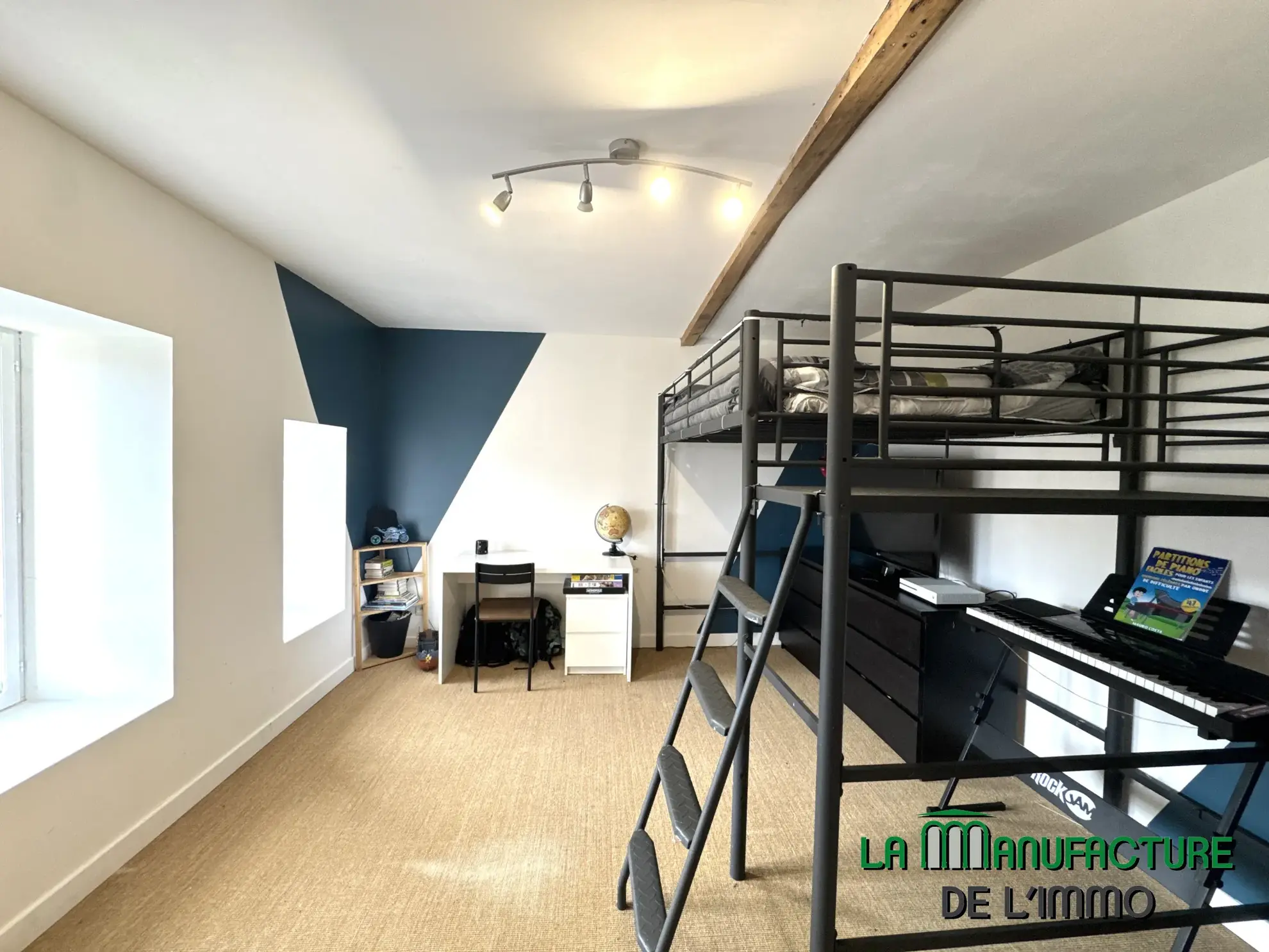 Maison de ville F5 avec terrasse et garage à Valfleury, proche Saint-Étienne 