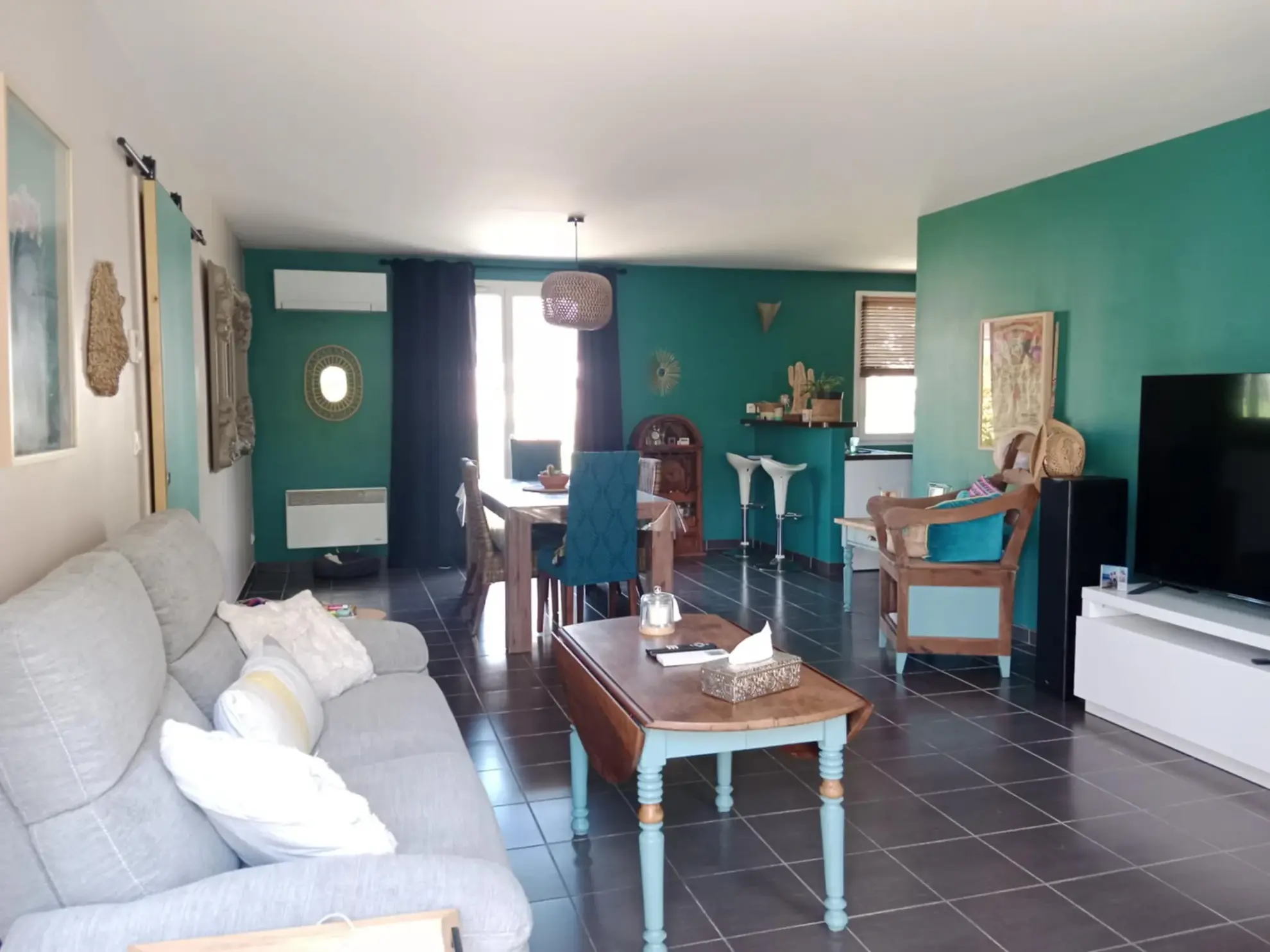 Maison de plain-pied à Artix, 3 chambres, jardin clôturé, secteur calme 