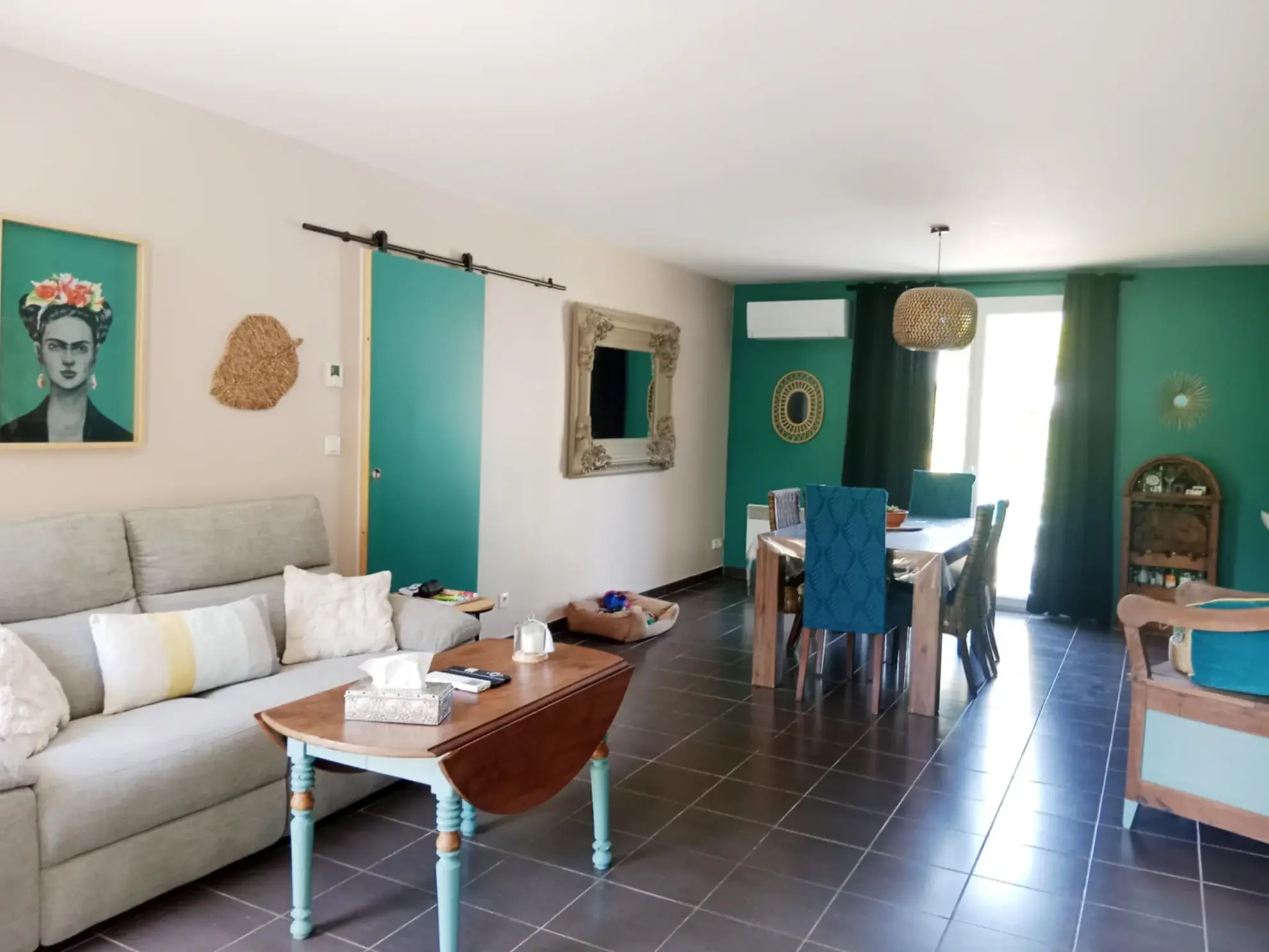 Maison de plain-pied à Artix, 3 chambres, jardin clôturé, secteur calme 
