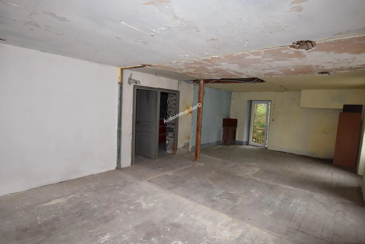 Grande maison modulable de 437 m² avec jardin et garages à Axat 