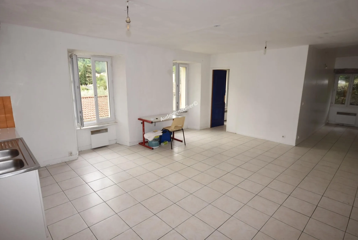 Grande maison modulable de 437 m² avec jardin et garages à Axat 