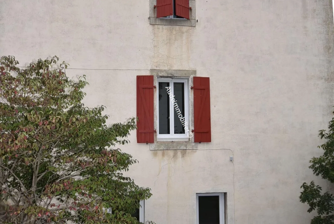 Grande maison modulable de 437 m² avec jardin et garages à Axat 