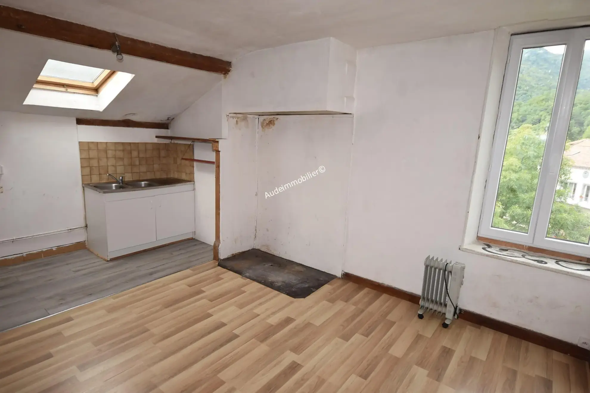 Grande maison modulable de 437 m² avec jardin et garages à Axat 