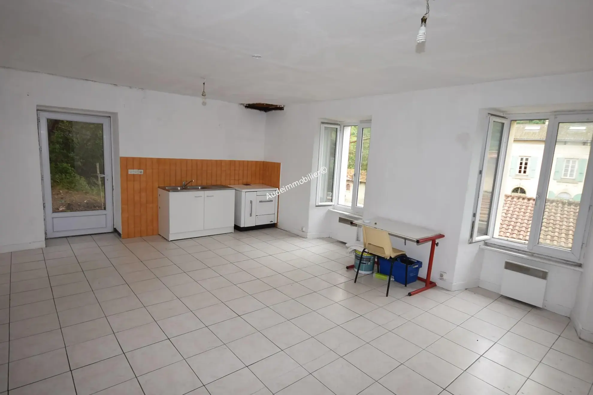 Grande maison modulable de 437 m² avec jardin et garages à Axat 