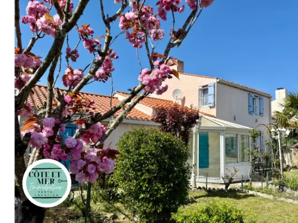Maison familiale 4 chambres proche centre et plage à Saint Jean de Monts