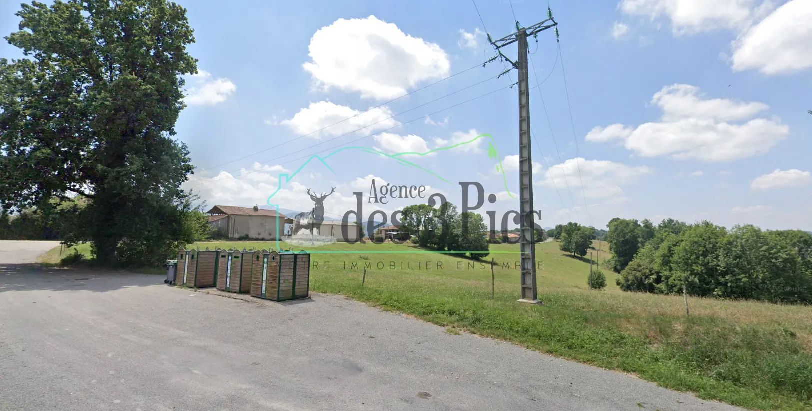 Terrain constructible de 3 200 m² à St-Martin, proche Toulouse 