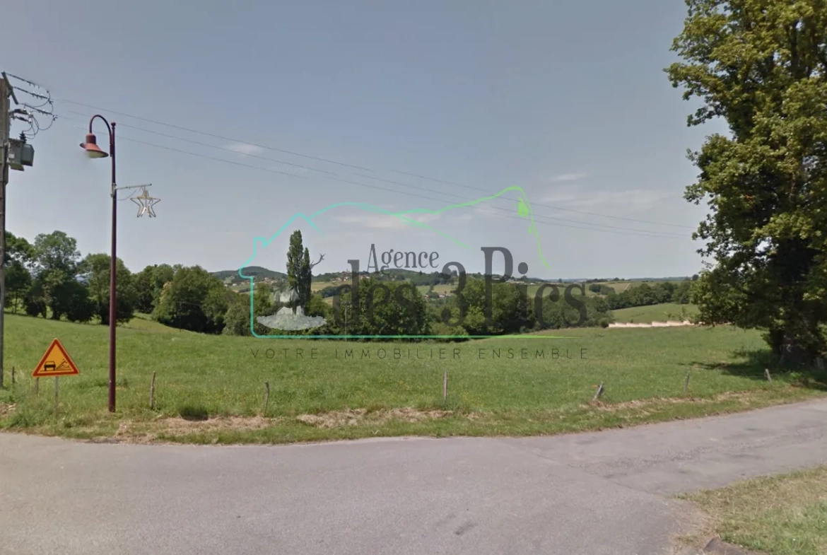 Terrain constructible de 3 200 m² à St-Martin, proche Toulouse 