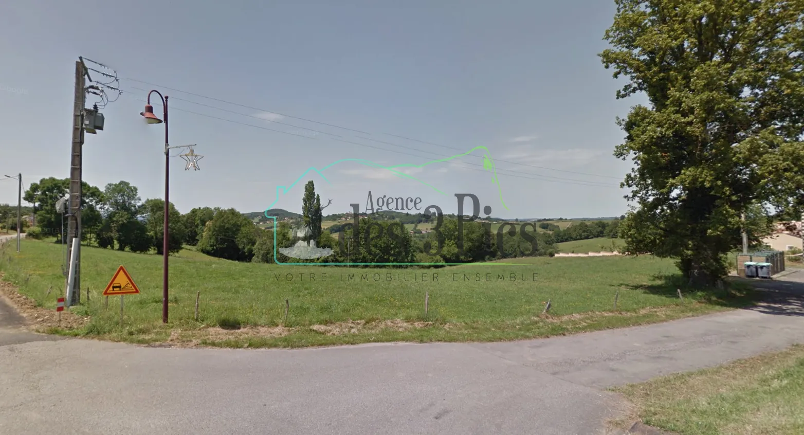 Terrain constructible de 3 200 m² à St-Martin, proche Toulouse 