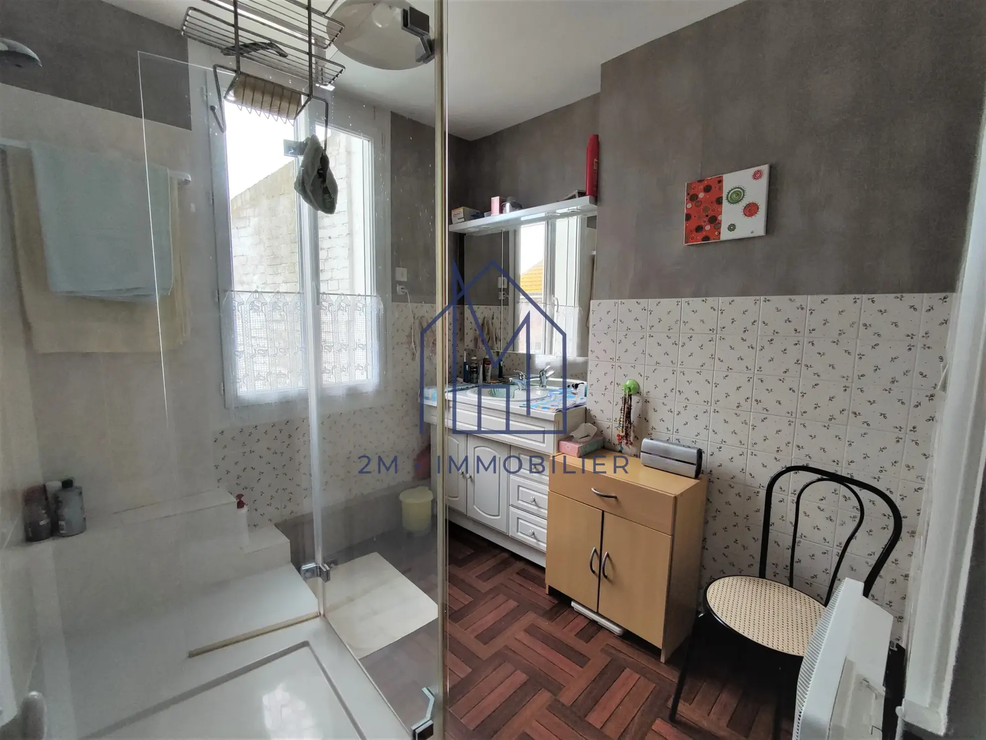 Maison typique du Tréport avec petit extérieur et balcon 