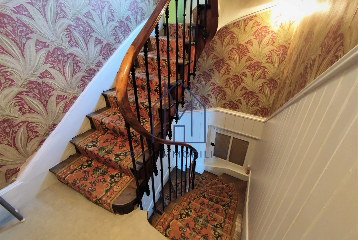 Maison typique du Tréport avec petit extérieur et balcon 