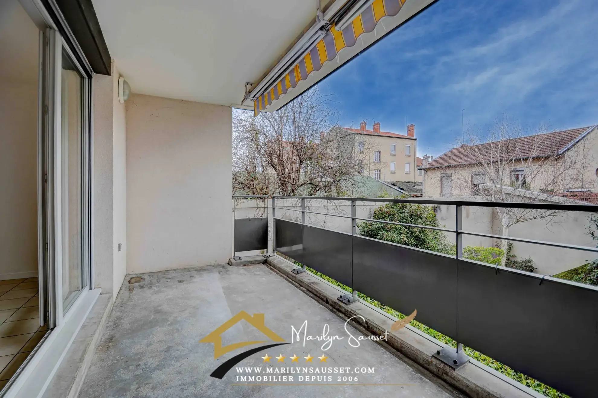 Bel appartement T4 avec terrasse et garage à Villeurbanne - Résidence récente 