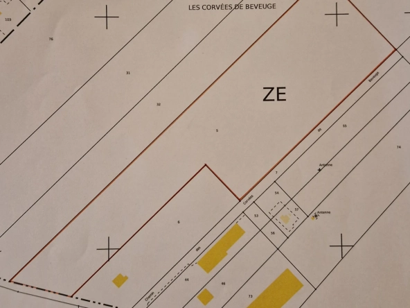 Grand terrain de 25 440 m² à Villersexel – Opportunité pour entreprises