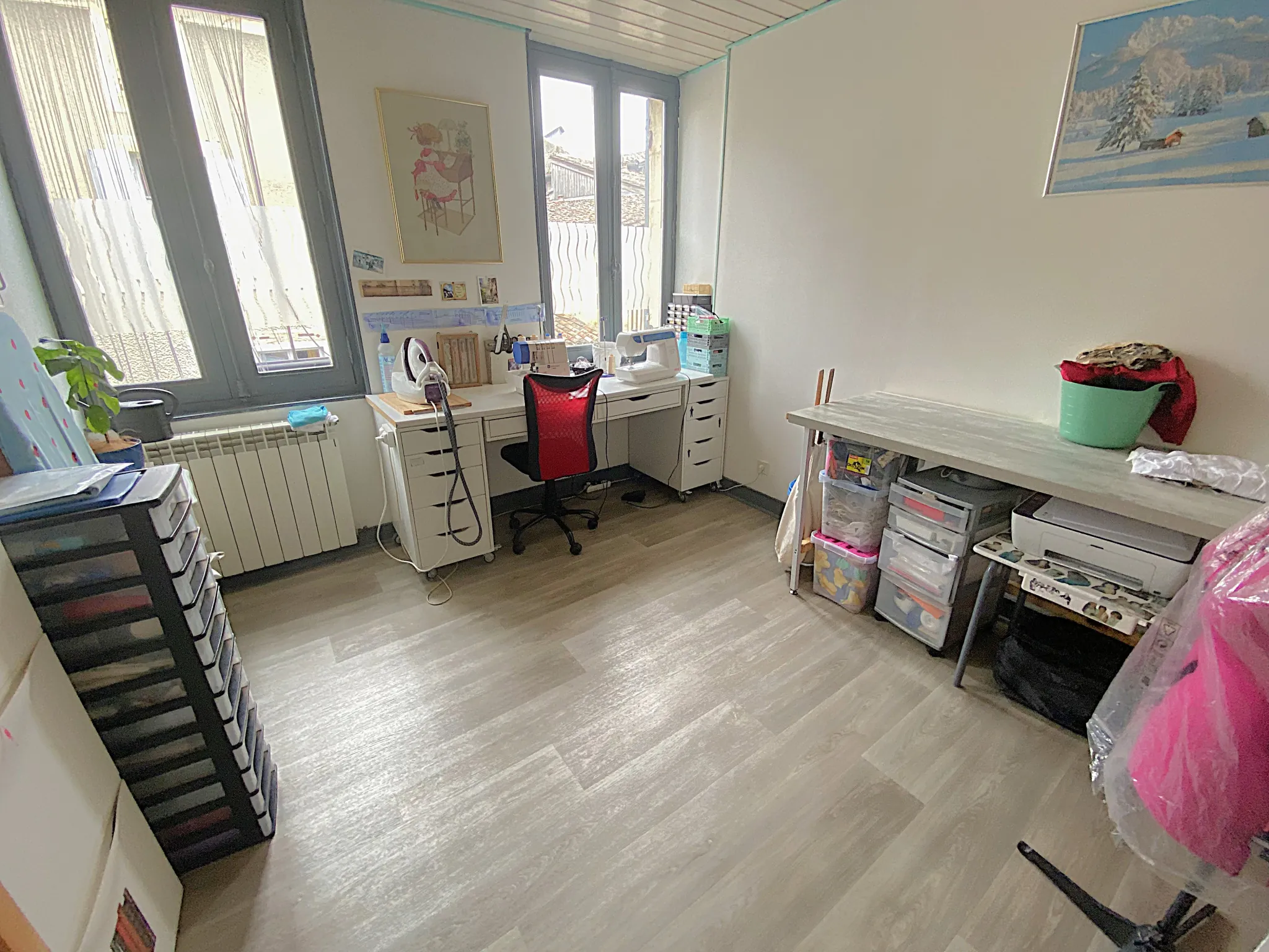 Maison de 77,5 m² en centre-ville de La Réole avec cour et potentiel d'aménagement 