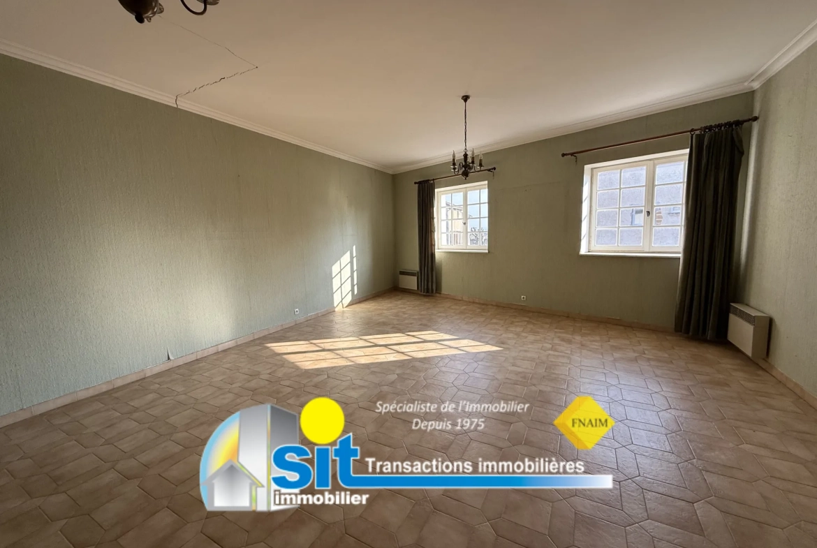 Charmante maison de village à Chonas L'Amballan avec grands espaces et potentiel d'investissement 